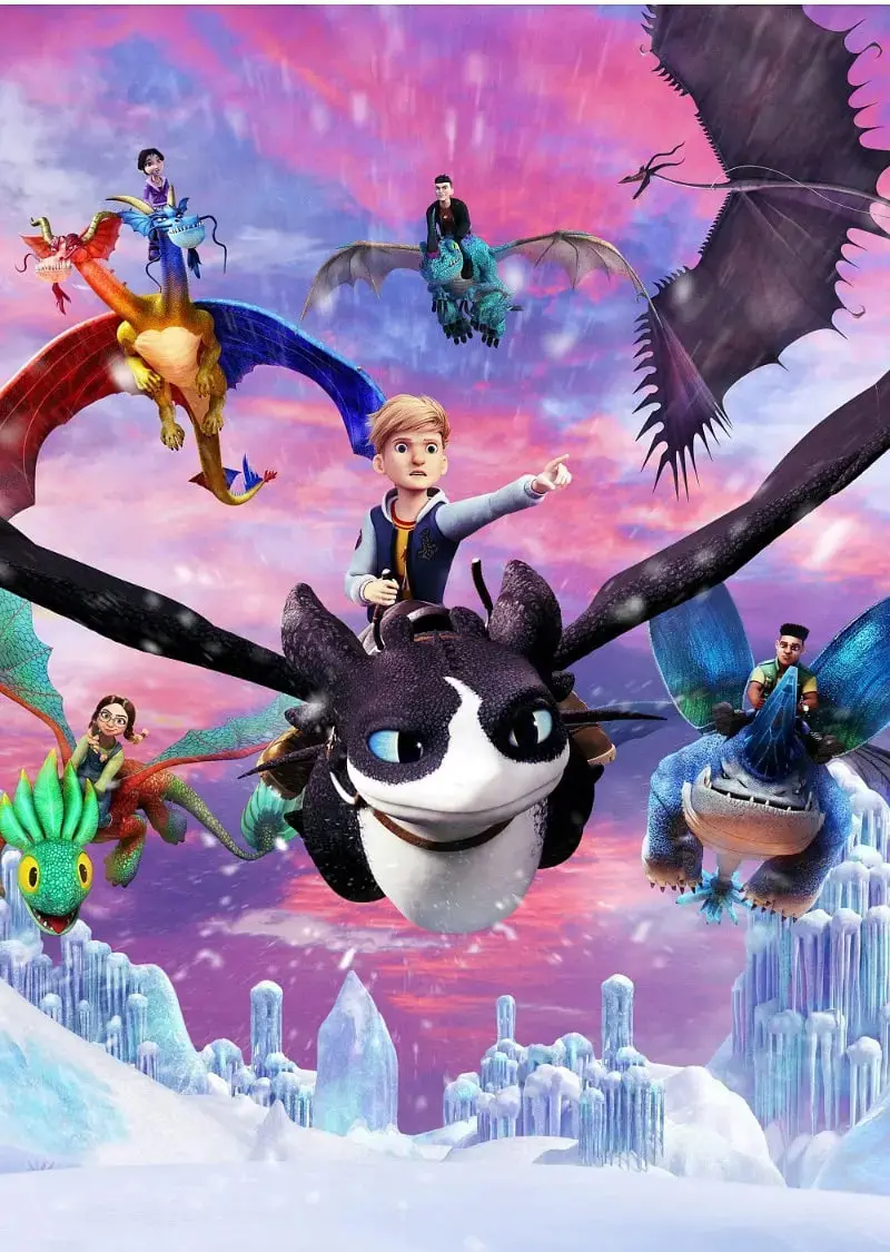 《驯龙高手：九大王国 第四季》：龙族新篇章，友谊与挑战再度升级！